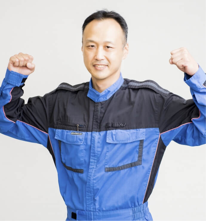 整備部部長代理・自動車整備士